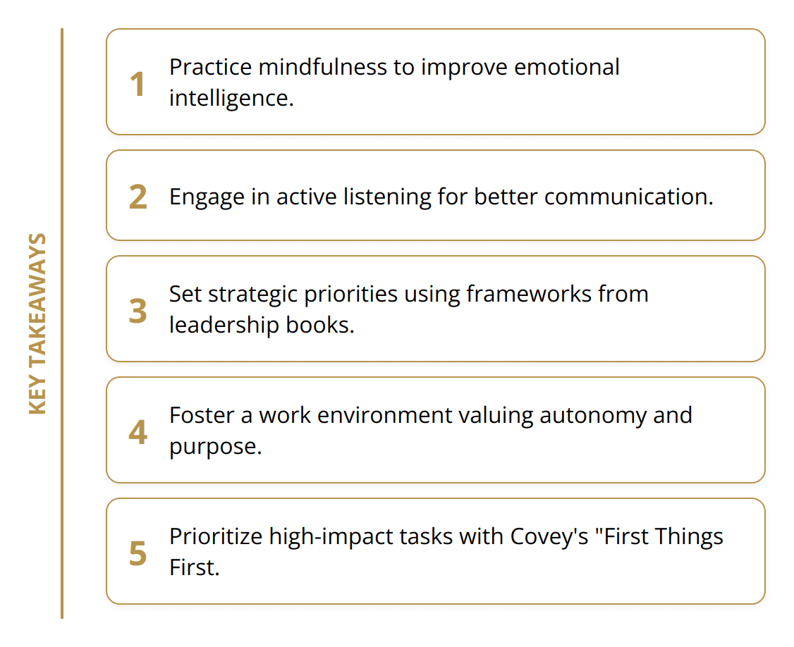 Key Takeaways - The Impact of Leadership Books: Why They Matter