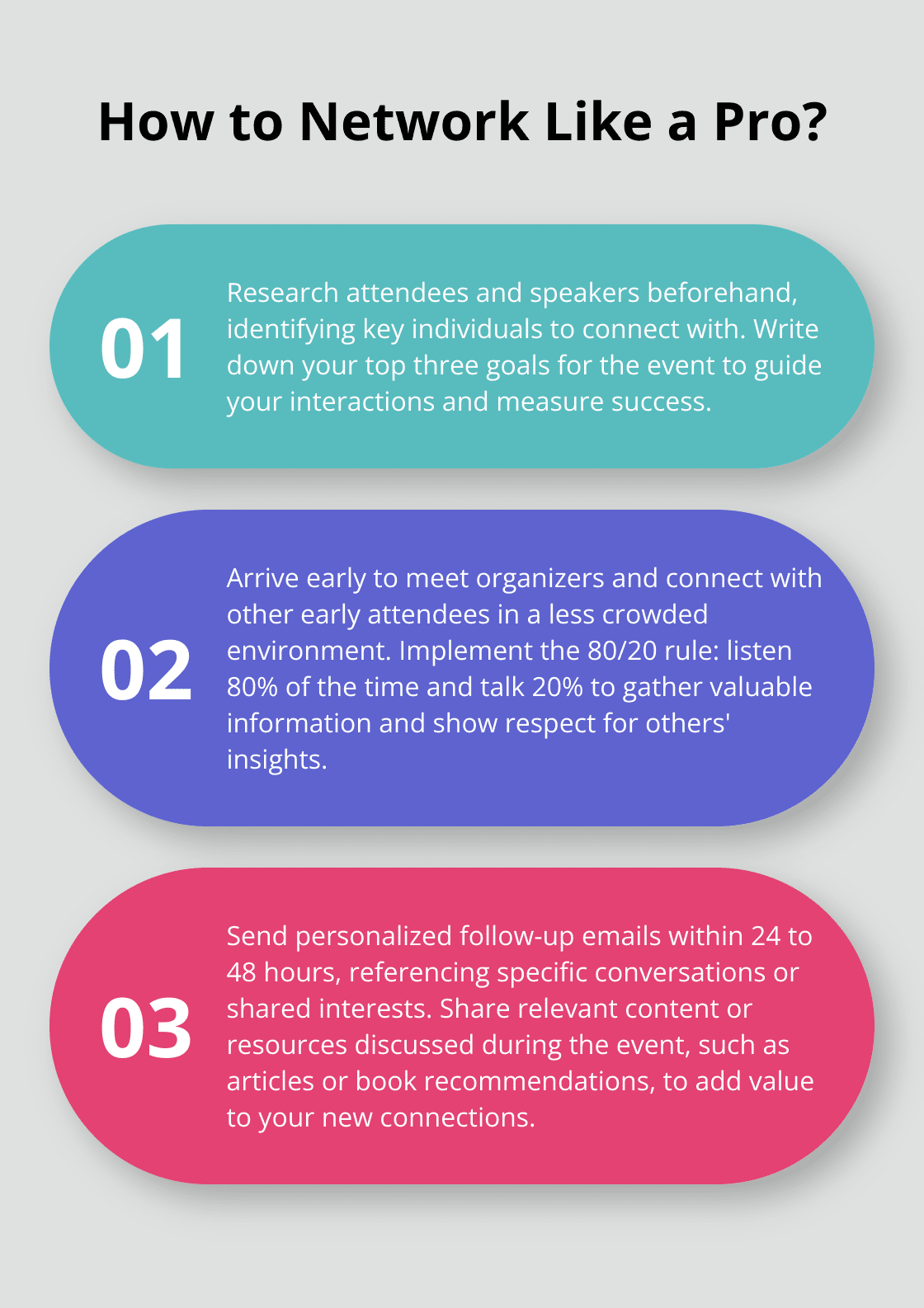 Fact - How to Network Like a Pro?