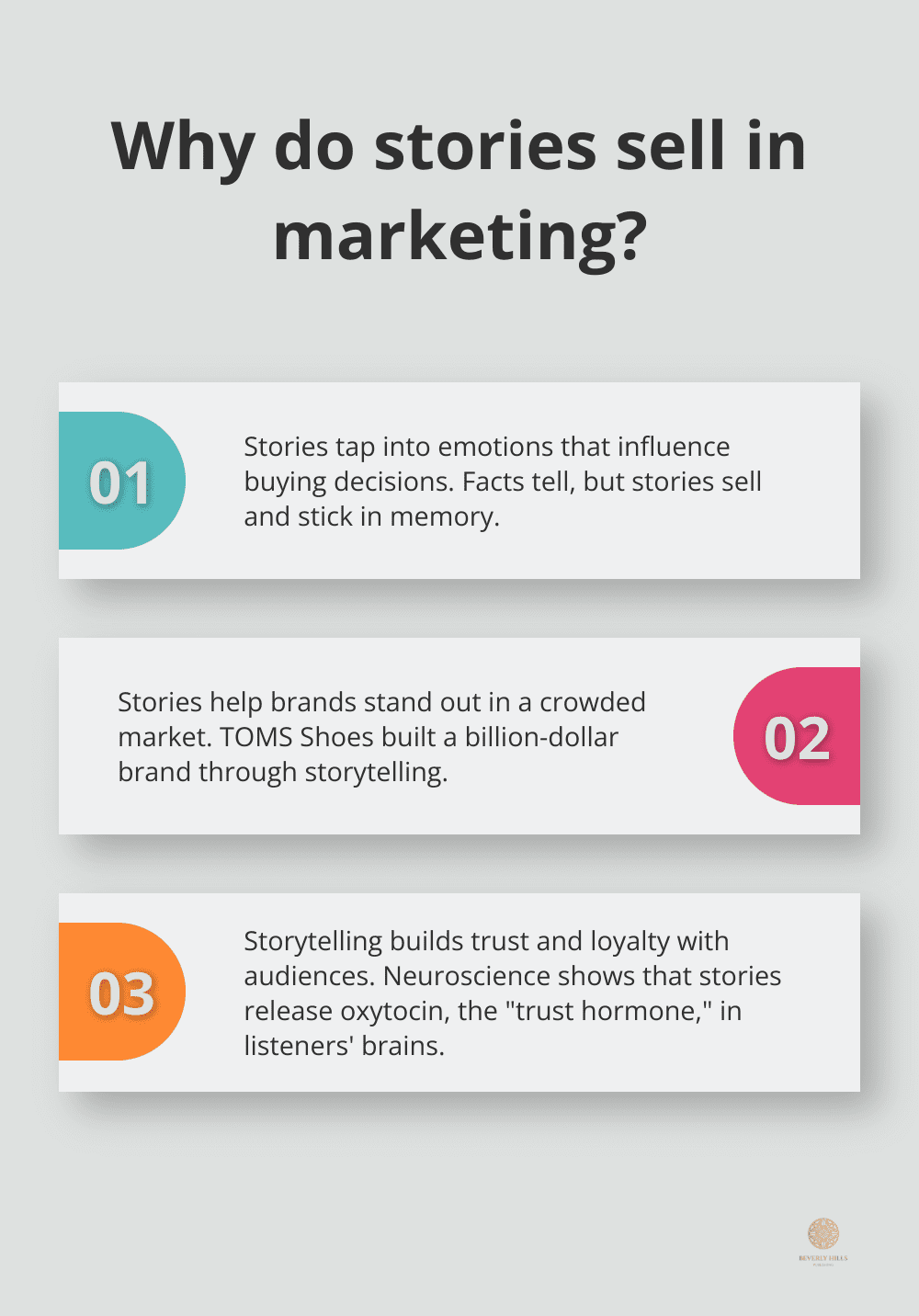 Infographic: Why do stories sell in marketing? - storytelling marketing book