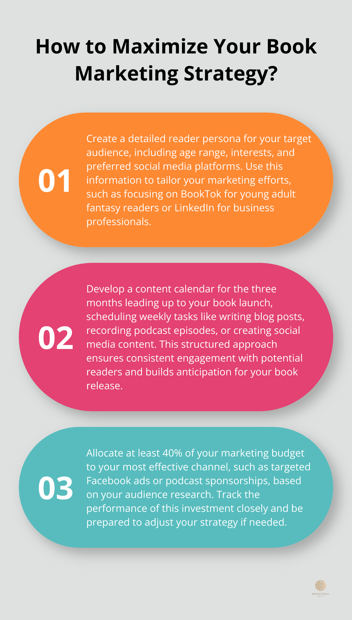Infographic: How to Maximize Your Book Marketing Strategy? - sample book marketing plan pdf